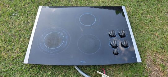 Whirlpool Electric Cooktop Range Glass 30"
