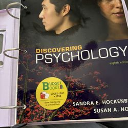 Discovering Psychology, Eighth Edition-Sandra E. Hockenburry, Susan A. Nolan 