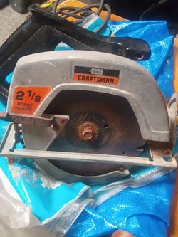 Used Corded Craftsman 7.5" Circular Saw Vintage