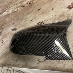 2x Carbon Fiber Style Side Mirror Cover Caps for BMW 3 Series F30 F31 320i 328i