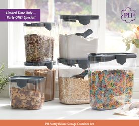 Princess House Storage Container 6 Pc Set.