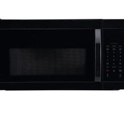 1.7 cu. ft. 1000-Watt Over the Range Microwave in Black