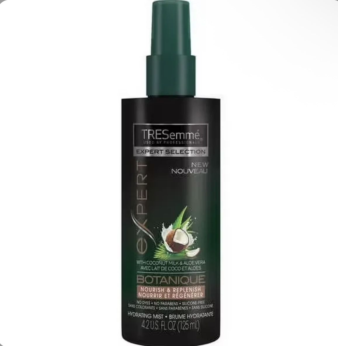 Tresemme Expert Selection Hydrating Mist Botanique Nourish And Replenish 4.2 Oz
