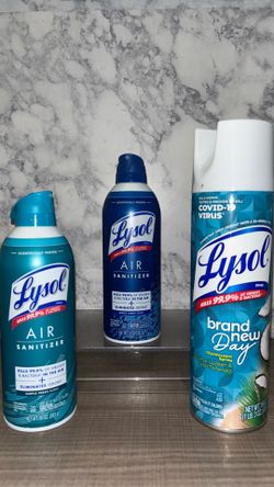 Brand NEW!!! 🏡    Lysol Air Sanitizer & Disinfectant Sprays - Household Products(((PENDING PICK UP TODAY)))