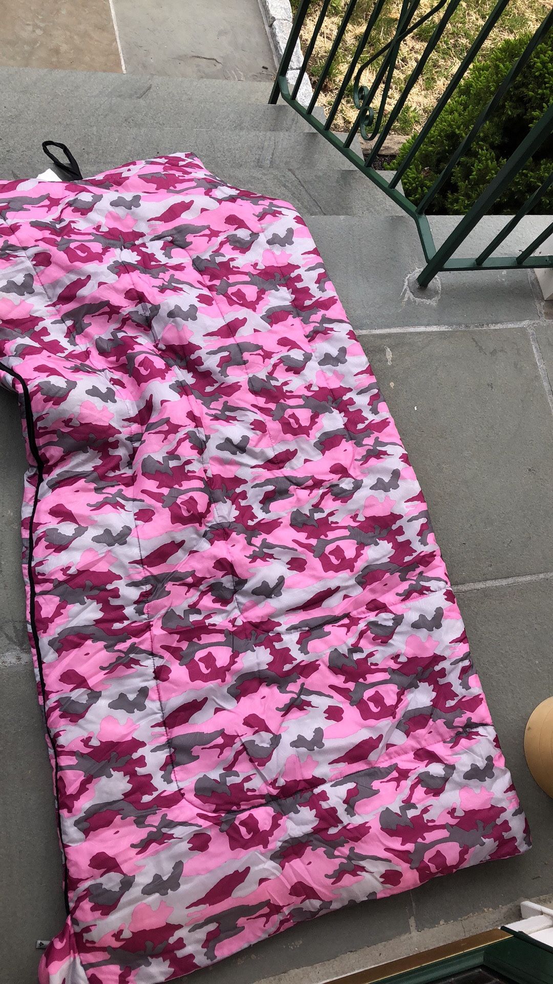 Pink adult sleeping bag