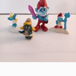 Smurfs Vintage Play Set For Sale 