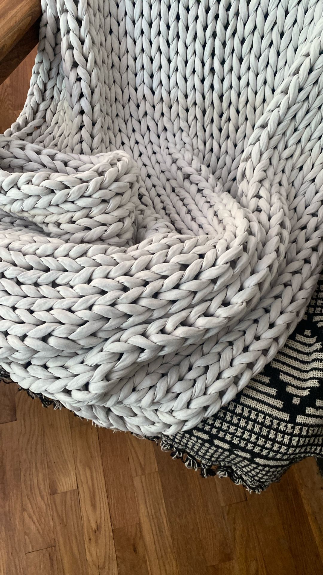 New Bearaby Cotton Weighted Blanket
