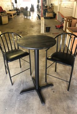 Table and chairs