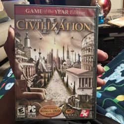Sid Meier's Civilization IV 4 Game of the Year - Complete PC-CD Video Game
