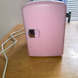 Pink Mini Fridge/Warmer