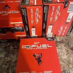 Brand New Milwaukee M12 Impacts