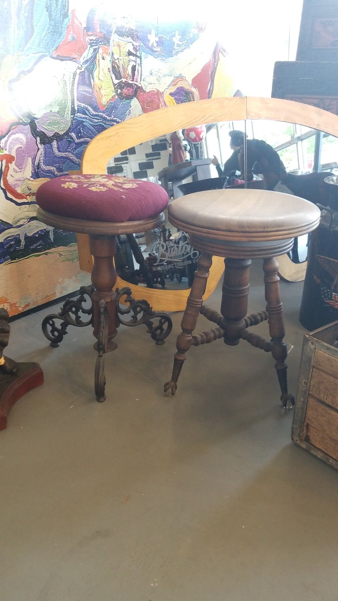 Antique stools