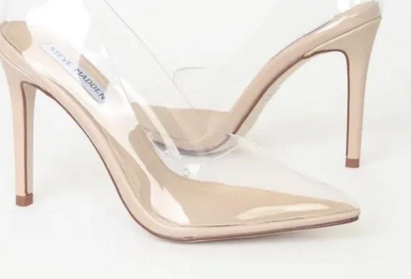 Steve Madden Vegas Clear Heel
