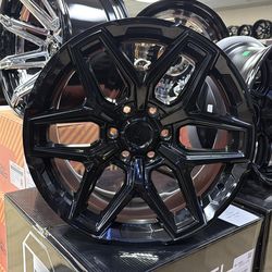 NEW 20” FUEL FLUX WHEELS/ RIMS