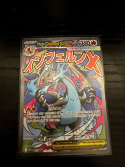 Mega Charizard X EX Pokémon Card