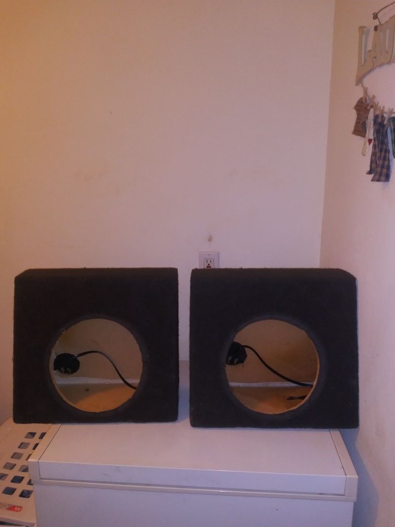 Two 10" SUBWOOFERS box's