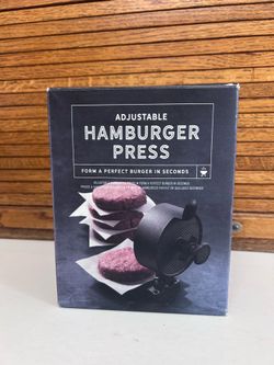 Williams and Sonoma hamburger press