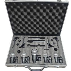 Pyle 7 Drum Microphone Set