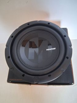 MEMPHIS ( 1 ) 10 INCH 2 OR 4 OHM SELECTABLE VOICE COILS  600 WATTS CAR SUBWOOFER