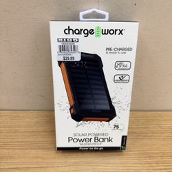 SOLAR POWERED POWER BANKS WEATHER PROOF 
