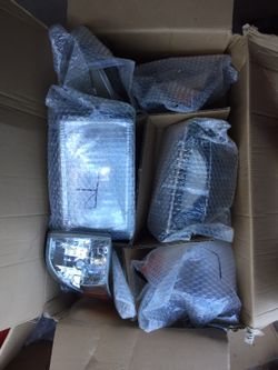 87-93 CHROME BRAND NEW HEADLIGHT MUSTANG