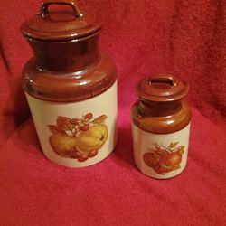 Vintage canisters