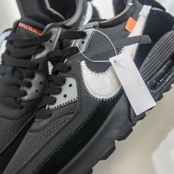 Nike Air Max 90 OFF-WHITE Black 4