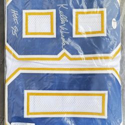 Kellen Winslow Autograph Chargers Jersey - Becket Certificate 