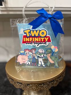 Custom cups and goody bags