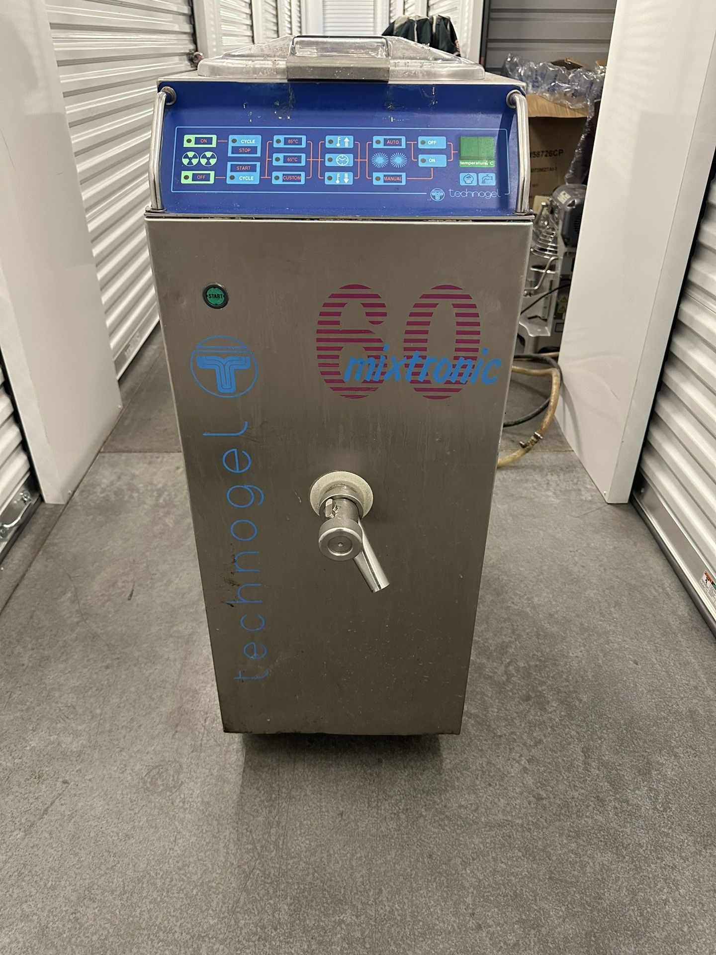 Technogel Mixtronic 60 Pasteurizer for gelato and ice cream base