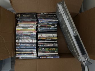 š¬ DVD PLAYER + 70+ MOVIES BUNDLE ā READY TO WATCH
