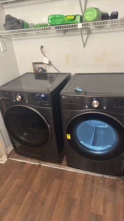 LG ThinQ Washer and Dryer Set
