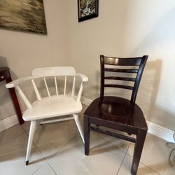 Wood Chairs 