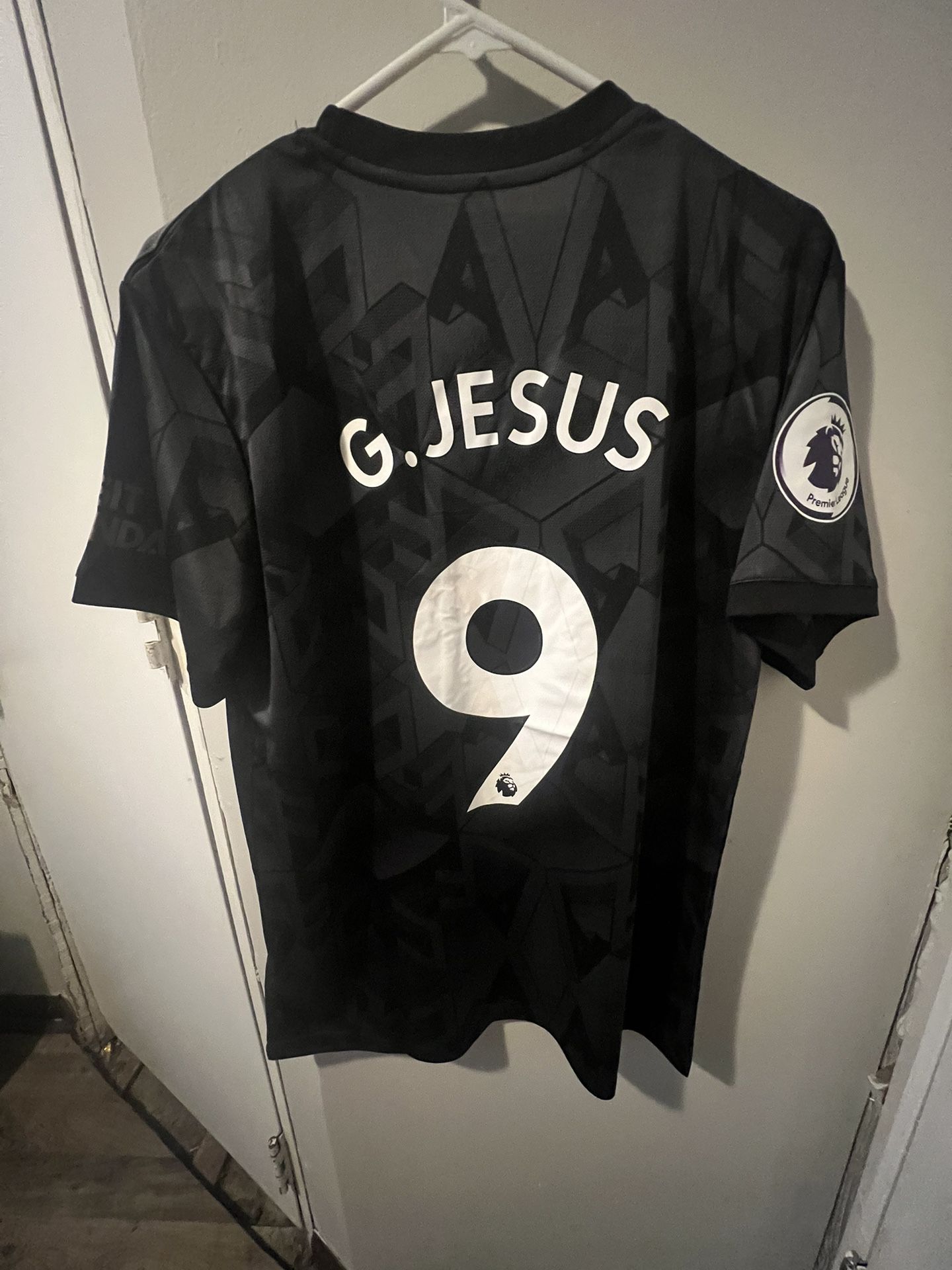 Original Arsenal London 2022/23 away Jersey GABRIEL JESUS kit size large