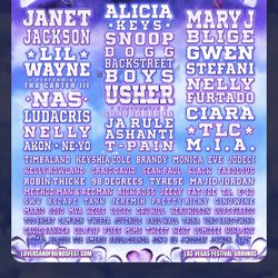 2 General Admission Wristbands To Lovers And Friends Las Vegas