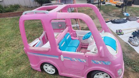 Barbie power wheels
