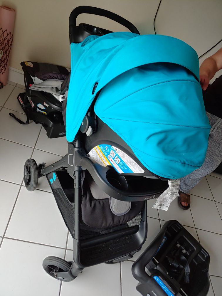 Safety first car seat and stroller