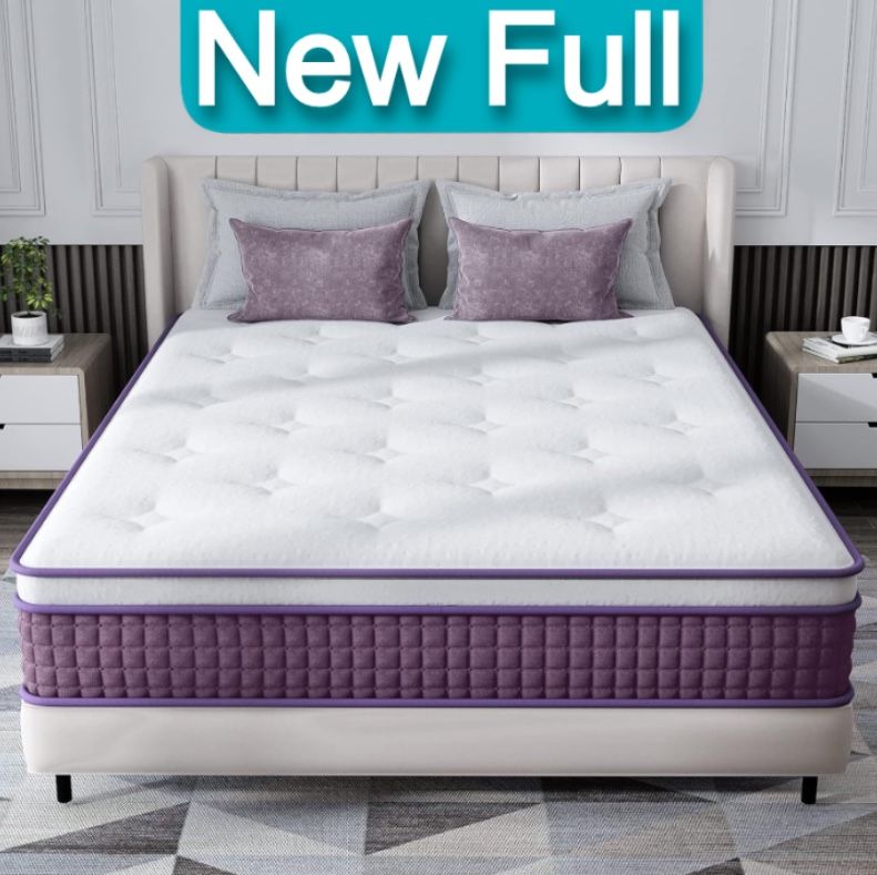 Brand New Pillow Top Full Size Foam Hybrid 10 Inch Mattress