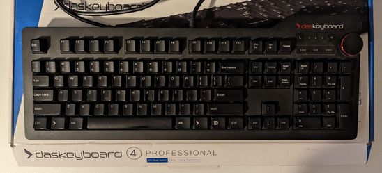 Das Keyboard 4 Mechanical Cherry MX Blue