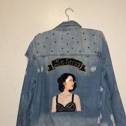 selena vintage jean jacket 
