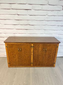 Vintage Cabinet Storage Shelving