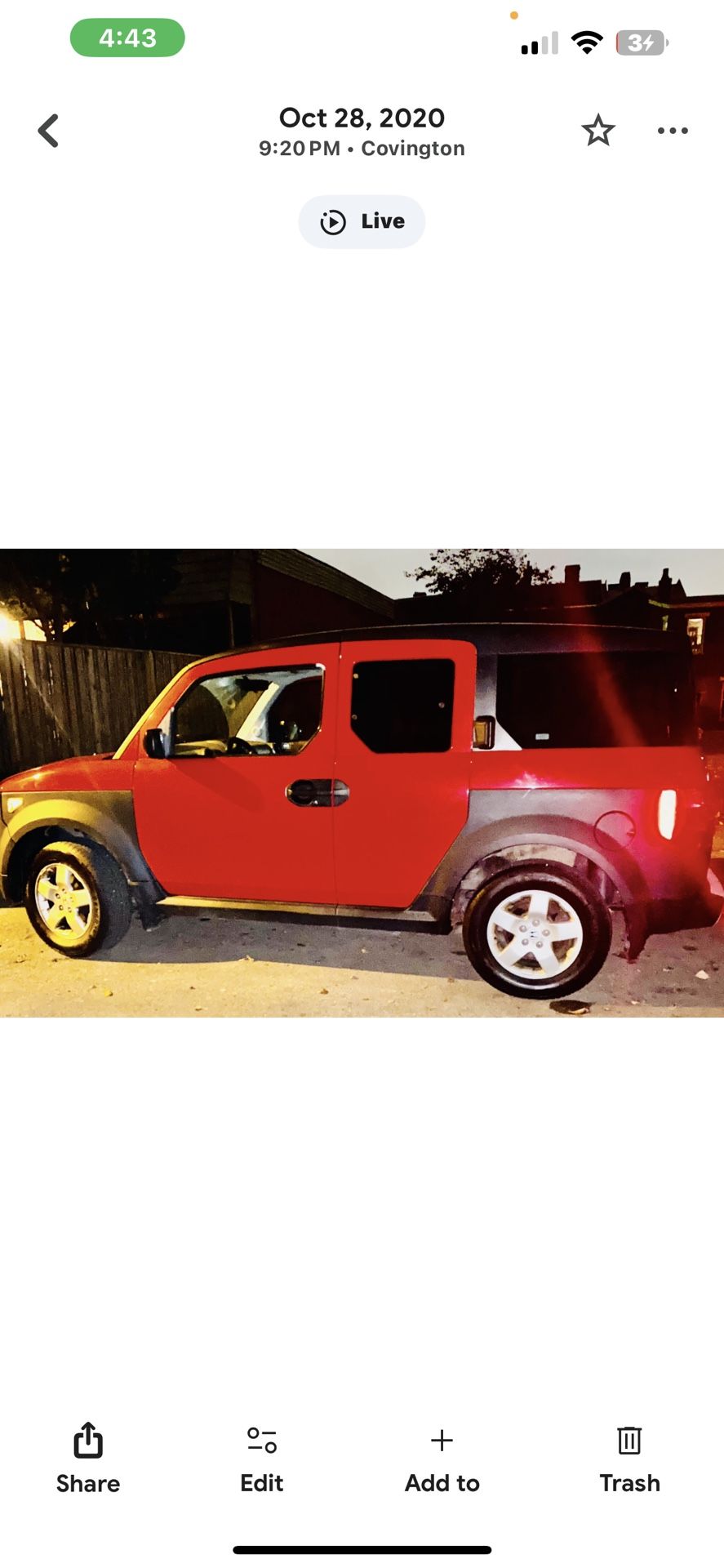 2005 Honda Element