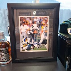 Cliff Branch Signed 8x10 Oakland Raiders