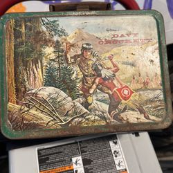 Antique Tin Lunch Box