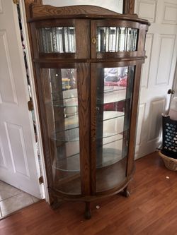 Antique Curio Cabinet