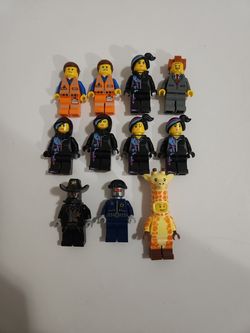 11 Lego Movie, Mostly CMF Lots of Different Series Rare Collectible Minifigures