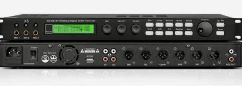 Depusheng X5 Digital Mixer Reverberator Microphone