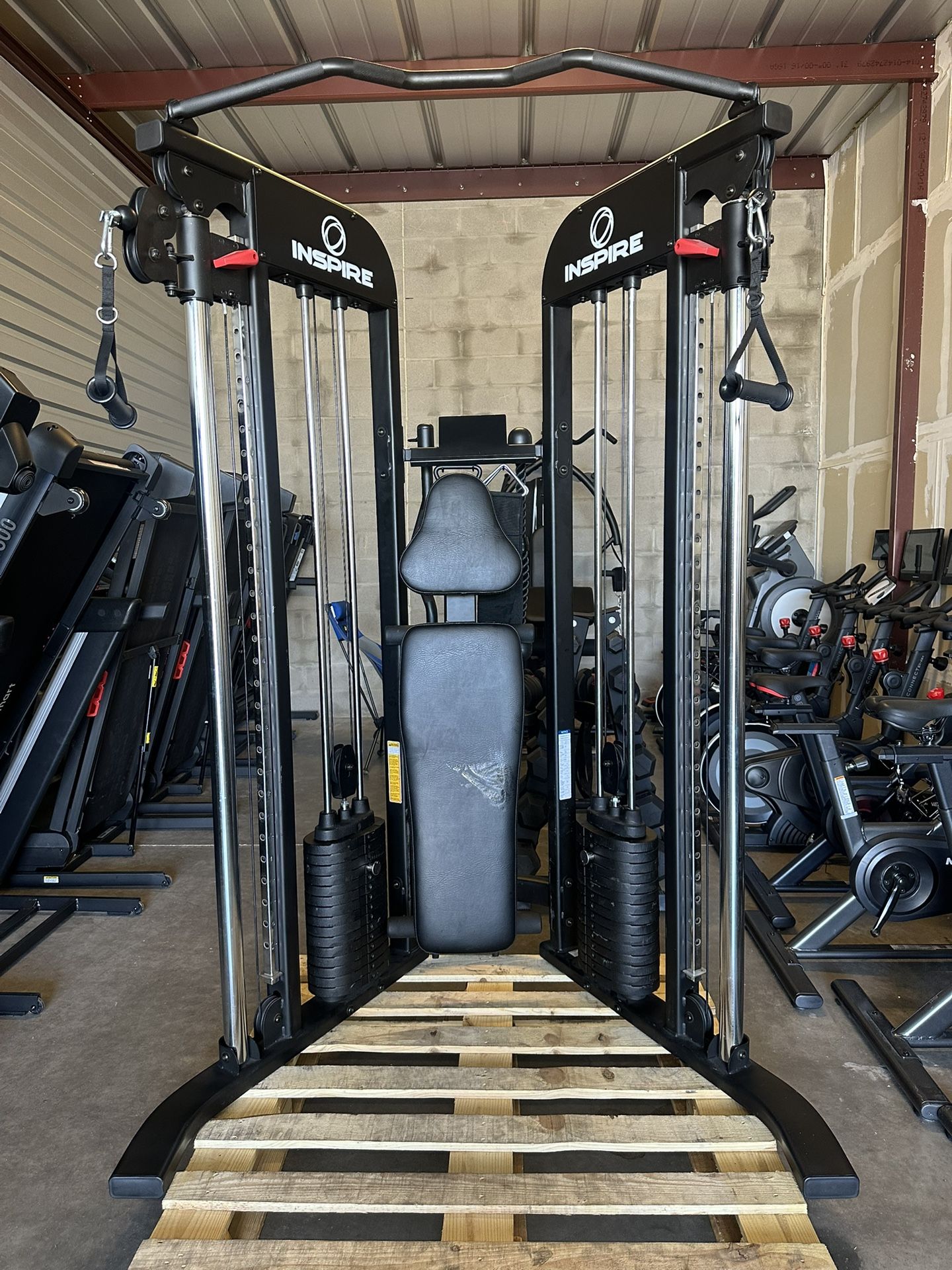 Inspire Fitness FTX Functional Trainer with Bench