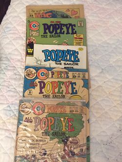 Popeye Comic Books