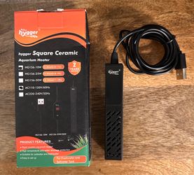 Hygger Square Ceramic Nano Aquarium Heater